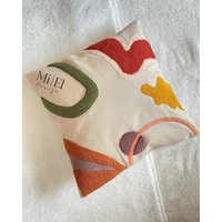 Punch Needle Kissen Fall-Custom Design-Bohem Decor-Home Dekoration-Room Design von MiElDesignStore