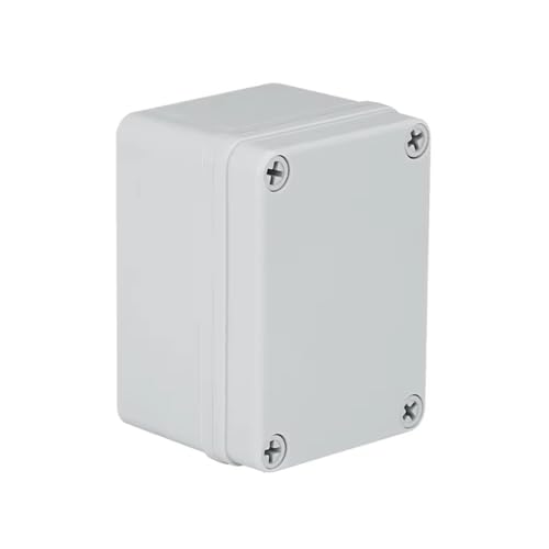 MiJunHD Anschlussdose 80x110x70 mm ABS Kunststoff Projekt Box, IP67 Wasserdichtes Abzweigdose Staubdichtes Elektrisches Verteilerkasten DIY Elektronische Gehäuse (1 Stück) von MiJunHD