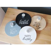Kerzenbrett | Geburtstagsbrett Kerzenhalter Verschiedene Varianten | Kb001 Kerzenbrett | Geburtstagsbrett Kerzenhalter Verschiedene Varianten | Kb001 von MiKu4u