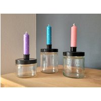 Kerzenhalter Glas | Zum Befüllen Geschenkidee Neu Größen | Kh001 von MiKu4u