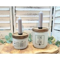 Kerzenhalterglas | Holz Geschenkidee | Khg001 Kerzenhalterglas | Holz Geschenkidee | Khg001 von MiKu4u
