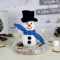 Gehäkelter Deko Schneemann ~ Weihnachtsdekoration | Winterdeko von MiMaKaefer