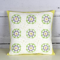 Granny Square ~ Kissenhülle 40x40cm | Sofakissen Wohndeko Geschenkidee von MiMaKaefer