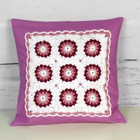 Granny Square ~ Kissenhülle 40x40cm | Sofakissen Wohndeko Geschenkidee von MiMaKaefer