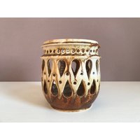 Vintage Mid Century Keramik Tropfen Kerzenleuchter Stövchen Windlicht Kerzenständer Schale 50Er 60Er Vintage Mid Century Keramik Tropfen Kerzenleuchter Stövchen Windlicht Kerzenständer Schale 50Er 60Er von MiMaMeiseVintage