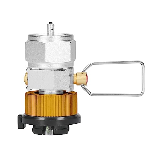 Kanister Gas Nachfülladapter, Ventil Kanister Shifter Camping Gas Adapter Ventil für Backpacking Campingkocher von MiOYOOW