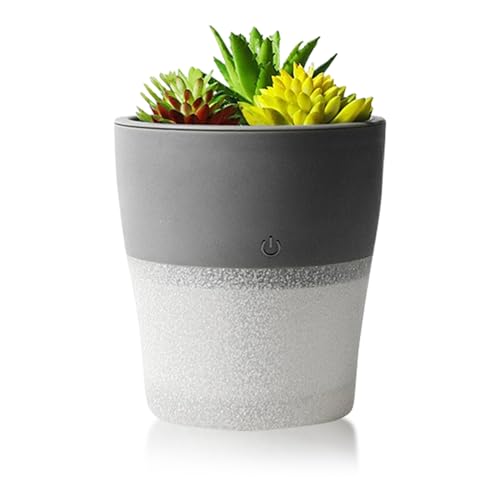 Kleiner Luftbefeuchter, Persönlicher Humidifier Klein mit LED Kunststoffpflanzen für Schlafzimmer, Reisen, Büro, Zuhause Kleiner Luftbefeuchter, Persönlicher Humidifier Klein mit LED Kunststoffpflanzen für Schlafzimmer, Reisen, Büro, Zuhause von MiOYOOW