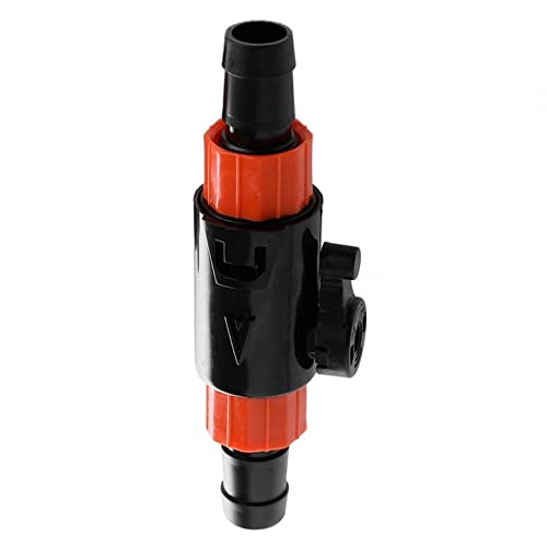 MiOYOOW Aquarium-Schlauchventil, ABS, 12 mm/16 mm, Aquarium-Schlauch, Schnellspanner-Adapter mit Griff-Kontrollschalter von MiOYOOW