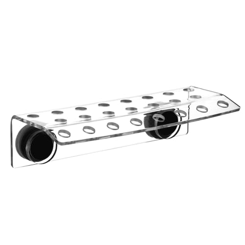 MiOYOOW Korallen Frag Rack, Magnetischer Korallenfragment Halter aus Acryl mit 23 Löchern, um 30° Biegbarer Korallen Ableger Halter für Aquarium Fish Tank MiOYOOW Korallen Frag Rack, Magnetischer Korallenfragment Halter aus Acryl mit 23 Löchern, um 30° Biegbarer Korallen Ableger Halter für Aquarium Fish Tank von MiOYOOW
