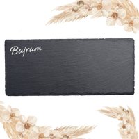 Schiefer Servierplatte Mit Gravur Bujrum Xxl Schieferplatte Plata Za Serviranje Ploča Od Škriljevca Sa Gravurom Schiefer Servierplatte Mit Gravur Bujrum Xxl Schieferplatte Plata Za Serviranje Ploča Od Škriljevca Sa Gravurom von MiSvi