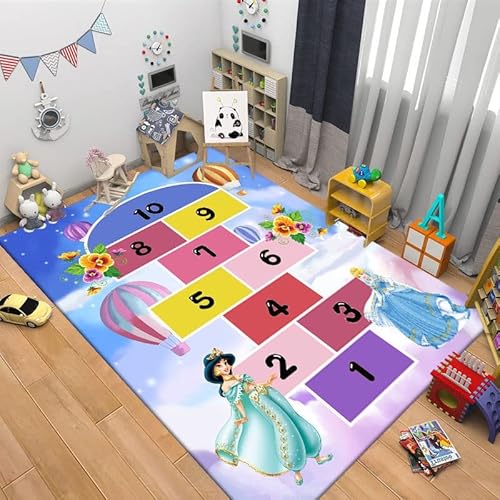 Kinderteppich Teppich,Spiel-Teppiche | Kinder Spielen Bereich Matte Pädagogische Teppiche, Weiche Dauerhafte Boden Teppich Für Schlafzimmer, Spielzimmer Kinderzimmer von MiZuh