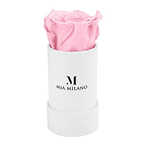 Mia Milano Infinity Rose für Sie (3 Jahre haltbar) Geschenk Rosenbox mit echter Rose I Geschenk für Sie I Konservierte Flowerbox - Handmade in Germany von Mia Milano