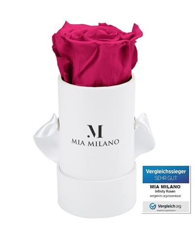 Mia Milano Infinity Rose für Sie (3 Jahre haltbar) Geschenk Rosenbox mit echter Rose I Konservierte Flowerbox - Handmade in Germany Mia Milano Infinity Rose für Sie (3 Jahre haltbar) Geschenk Rosenbox mit echter Rose I Konservierte Flowerbox - Handmade in Germany von Mia Milano