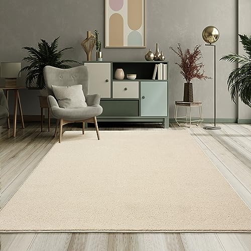 Mia´s Teppiche Emely Moderner Weicher Kurzflor (17 mm) Wohnzimmer Teppich von Mia´s Teppiche