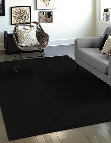 Mia´s Teppiche Emely Moderner Weicher Kurzflor (17 mm) Wohnzimmer Teppich von Mia's Teppiche