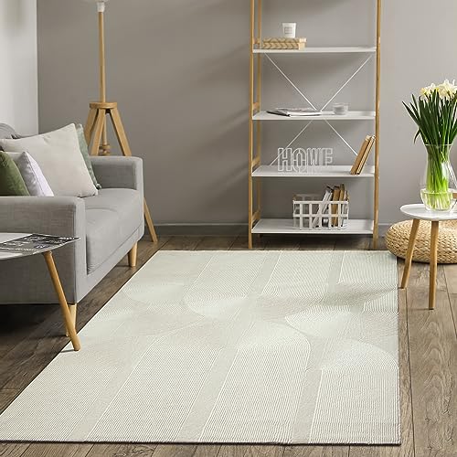 Mia's Teppiche Thing, nachhaltiger und umweltbewusster Designer-Teppich, weich & pflegeleicht, 3D-Effekt, waschbar, Flor aus 100% recyceltem Polyester. Mia's Teppiche Thing, nachhaltiger und umweltbewusster Designer-Teppich, weich & pflegeleicht, 3D-Effekt, waschbar, Flor aus 100% recyceltem Polyester. von Mias Teppiche