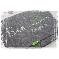 Zeugnismappesternfilzgrünjungen Mädchen Jungepersonalisiertname Einschulung Zeugnis Schulstart von MiaAnin