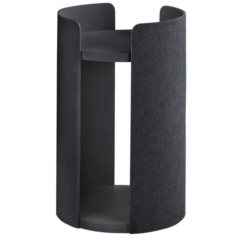 Mia Cara Kratzturm Turm Katze Esche Schwarz Filz Schwarz 45x45x70cm B-Ware von MiaCara