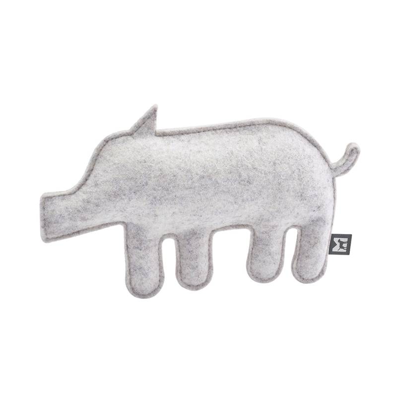 MiaCara - Bosco Hundespielzeug Wildschwein - natur/Stoff 100% Filz/LxBxH 28x15x2cm von MiaCara