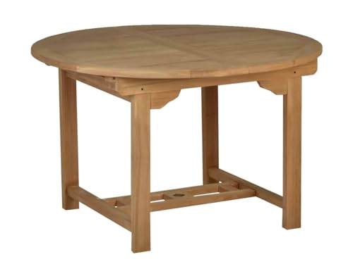 MiaMöbel Gartentisch 120 cm Ausziehbar Gartenmöbel Outdoor Modern Massivholz Teak Honig MiaMöbel Gartentisch 120 cm Ausziehbar Gartenmöbel Outdoor Modern Massivholz Teak Honig von MiaMöbel