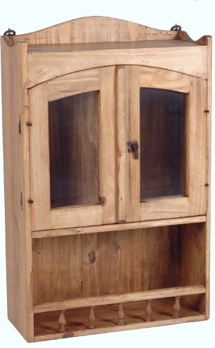MiaMöbel Gewürzregal Mexico Möbel 51x76x21 cm Landhausstil Massivholz Pinie Honig MiaMöbel Gewürzregal Mexico Möbel 51x76x21 cm Landhausstil Massivholz Pinie Honig von MiaMöbel