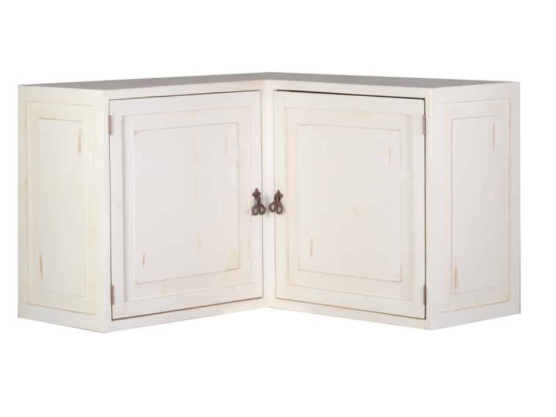 MiaMöbel Hängeschrank Mexico aus massivem Pinienholz Weiß MiaMöbel Hängeschrank Mexico aus massivem Pinienholz Weiß von MiaMöbel