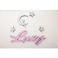 Mädchenname Plakette Mit Prinzessin Krone Für Kinderzimmer, Spielzeugkiste Dekoration Oder Themenparty, Kinder Namensschilder Mädchenname Plakette Mit Prinzessin Krone Für Kinderzimmer, Spielzeugkiste Dekoration Oder Themenparty, Kinder Namensschilder von MiaWorkshop