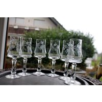 6 Likörgläser, Grappagläser, Sherrygläser 60Er Jahre 6 Likörgläser, Grappagläser, Sherrygläser 60Er Jahre von MiabellaImPott