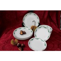 8 Porzellan Schalen Und 4 Dessertteller, Fürstenberg Schlossgartenmuster, Kleine Schälchen, Geschirr Für Nachtisch von MiabellaImPott