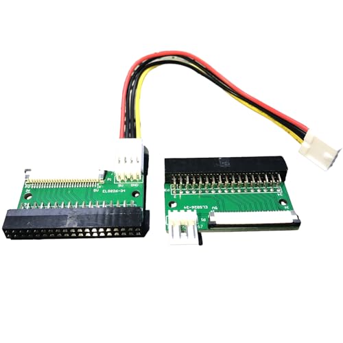 Miaelle 34 Pin Floppy Schnittstelle Zu 26 Pin FFC FPC Zu PCB Konverter Board Adapter 34 Pin Zu 26Pin Stromkabel Adapter Konverter Diskettenlaufwerk Anschluss Zum Anschluss von Miaelle