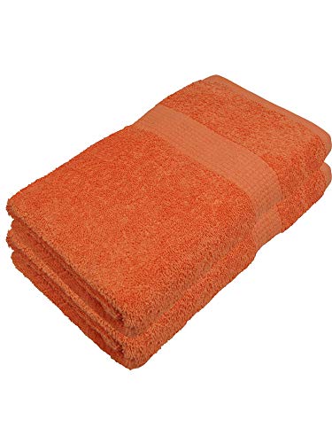 Miamar 2 er Set Saunatuch 80 x 200 cm weich saugstark in 15 Farben erhätlich 500g/m² 100% Baumwolle Öko-Tex Orange Miamar 2 er Set Saunatuch 80 x 200 cm weich saugstark in 15 Farben erhätlich 500g/m² 100% Baumwolle Öko-Tex Orange von Miamar