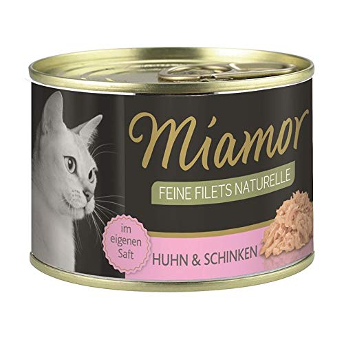 Miamor Feine Filets Naturelle Huhn&Schinken | 12x 156g Katzenfutter Miamor Feine Filets Naturelle Huhn&Schinken | 12x 156g Katzenfutter von Miamor
