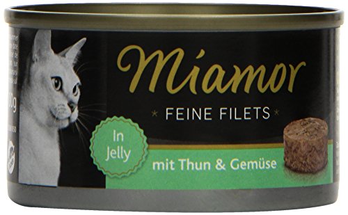 Miamor Feine Filets Thun & Gemüse 24x100g von Miamor