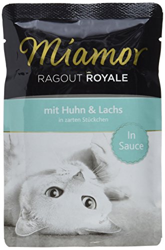 Miamor Ragout Royale in Sauce Huhn & Lachs 22 x 100g von Miamor