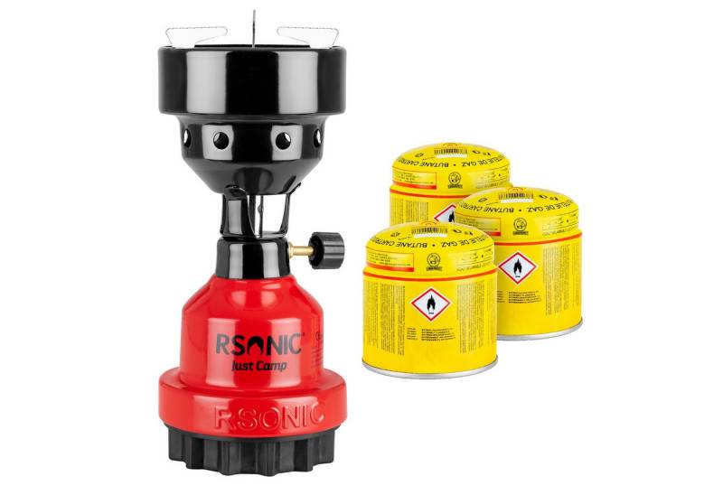 Mianova Camping-Gasgrill Gaskocher + 3 Kartuschen Rot Campingkocher Shisha Kohleanzünder, Shisha Kohle Heizer Tischgrill Campingherd Stromausfall Notfallkocher Notkocher, Metall Kohleanzünder Outdoor Grill Camping Herd Mianova Camping-Gasgrill Gaskocher + 3 Kartuschen Rot Campingkocher Shisha Kohleanzünder, Shisha Kohle Heizer Tischgrill Campingherd Stromausfall Notfallkocher Notkocher, Metall Kohleanzünder Outdoor Grill Camping Herd von Mianova