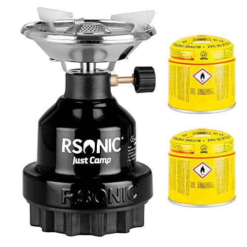 Mianova Gaskocher Campingkocher Kohle Anzünder Gaskartuschen Grill Notfallkocher Gas Kocher Set 2 Gasflaschen Kohleanzünder Schwarz Mianova Gaskocher Campingkocher Kohle Anzünder Gaskartuschen Grill Notfallkocher Gas Kocher Set 2 Gasflaschen Kohleanzünder Schwarz von Mianova