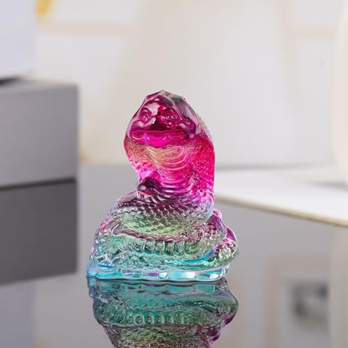 Miaoyak 2025 Jahr der Schlange Figur Simulation Schlange Skulptur Statue chinesischer Stil Tischplatte Glücksornamente Neujahrsgeschenk von Miaoyak