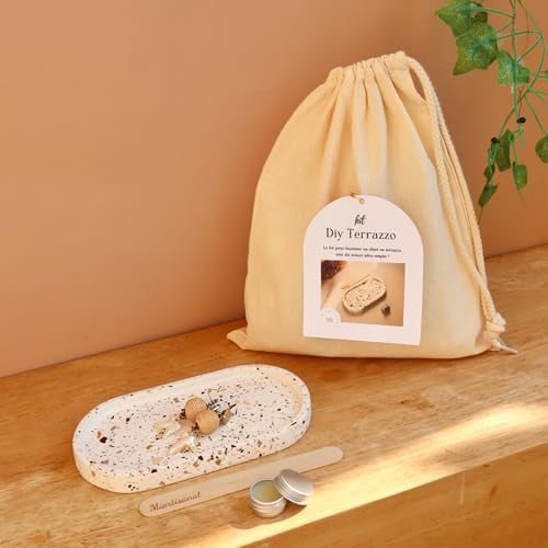 Miartisanat DIY Terrazzo Jesmonite Set - Erstellen Sie ein einzigartiges Deko-Tablett aus Terrazzo | Umweltfreundliches Harz AC100 | Originelles kreatives Geschenk | Schritt-für-Schritt-Anleitung Miartisanat DIY Terrazzo Jesmonite Set - Erstellen Sie ein einzigartiges Deko-Tablett aus Terrazzo | Umweltfreundliches Harz AC100 | Originelles kreatives Geschenk | Schritt-für-Schritt-Anleitung von Miartisanat