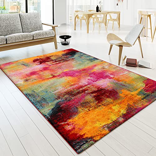 Mias Teppiche Gloria - Tappeto per soggiorno/camera da letto, 080 x 150 cm, colore: albicocca von Mias Teppiche