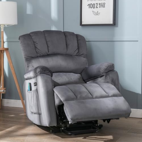 Miawtro Massagesessel, Fernsehsessel mit Liegefunktion Massagefunktion Wärmefunktion, Relaxsessel mit Fernbedienung, Ruhesessel Stoff, Liegesessel neues Modell von Miawtro