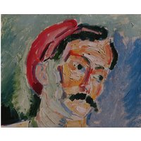 Henri Matisse Vintage Druck 1990 | Andre Derain | 1905 Wohndekor Echter Wanddeko Kunstdruck von MibgenPrints