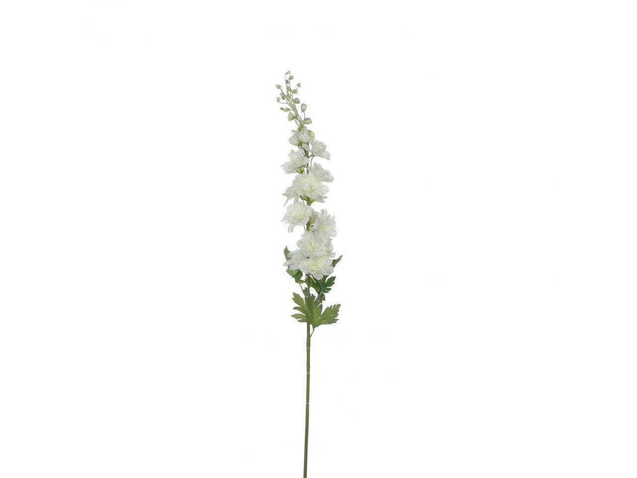 Kunstpflanze Mica künstliche Delphimium weiß, 78 cm, Mica Decorations von Mica Decorations