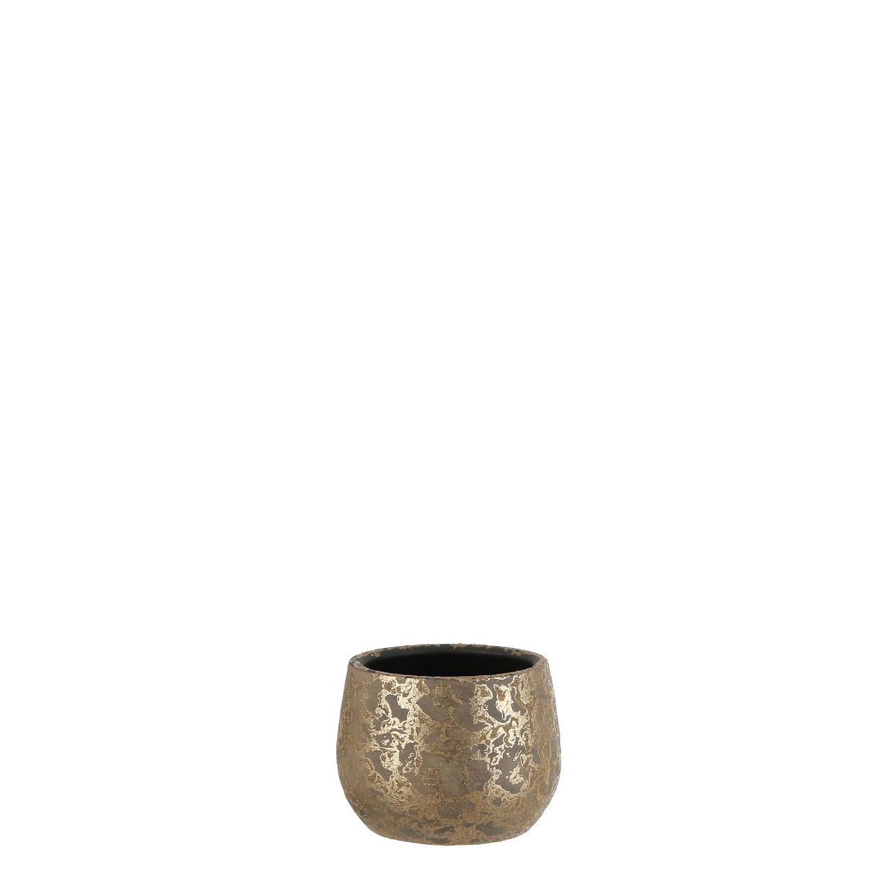 Mica Blumentopf Clemente Ø 13 x 16,5 cm gold Mica Blumentopf Clemente Ø 13 x 16,5 cm gold von Mica Decorations
