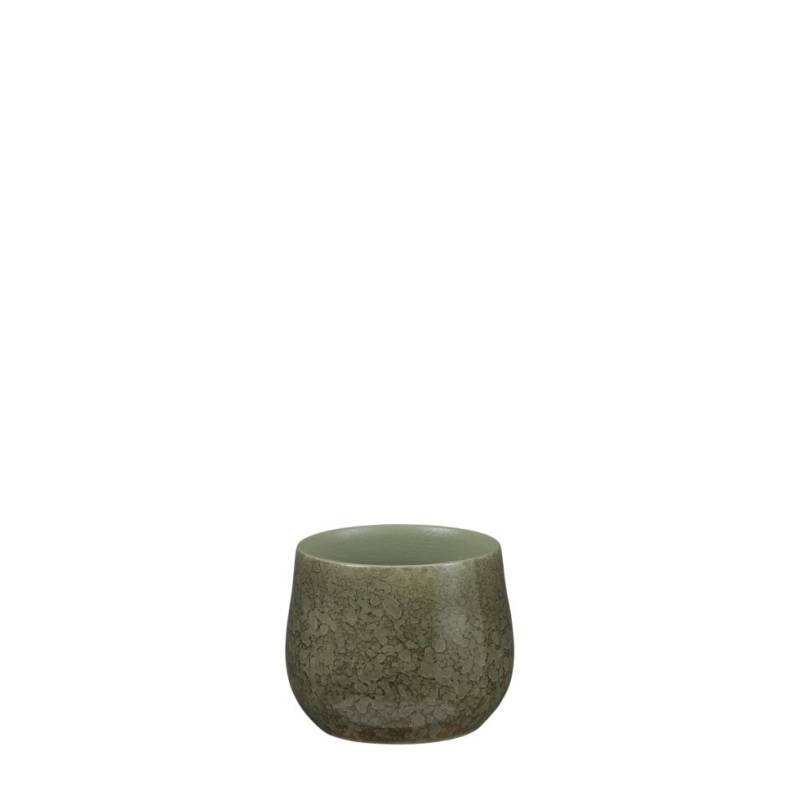 Mica Blumentopf Oliver Ø 13 x 16 cm grün von Mica Decorations