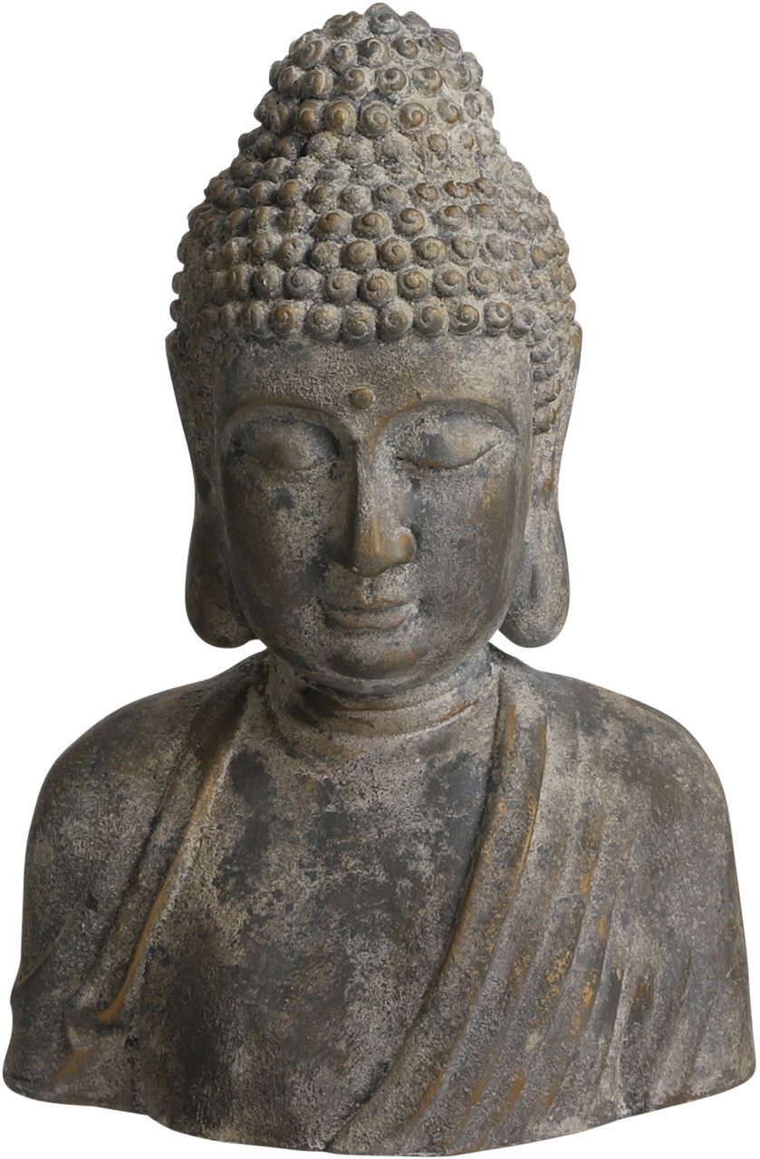 Mica Buddha grau Magnesium 54 cm von Mica Decorations