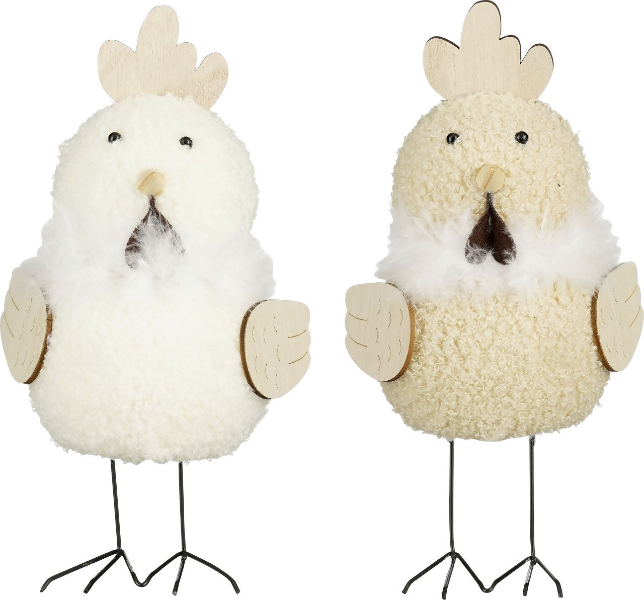 Mica Decorations Dekofigur Huhn 24 cm weiß hellbraun 2-fach sortiert Mica Decorations Dekofigur Huhn 24 cm weiß hellbraun 2-fach sortiert von Mica Decorations