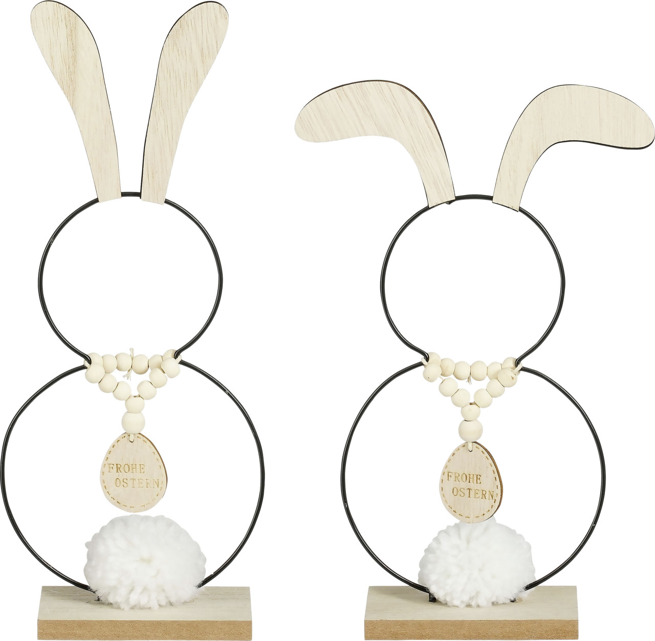 Mica Decorations Dekofigur Kaninchen Eisen 28 cm braun 2-fach sortiert Mica Decorations Dekofigur Kaninchen Eisen 28 cm braun 2-fach sortiert von Mica Decorations