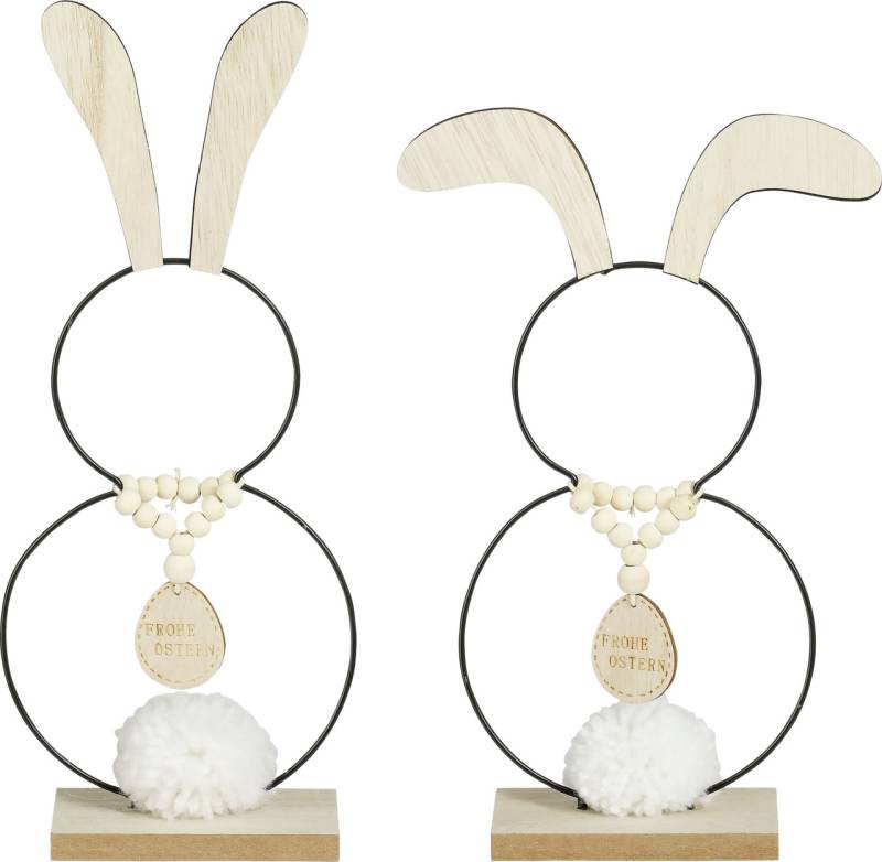 Mica Decorations Dekofigur Kaninchen Eisen 28 cm braun 2-fach sortiert Mica Decorations Dekofigur Kaninchen Eisen 28 cm braun 2-fach sortiert von Mica Decorations