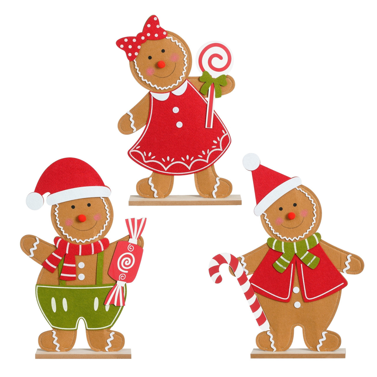 Mica Decorations Dekofigur Pfefferkuchen 52 cm 3-fach sortiert Mica Decorations Dekofigur Pfefferkuchen 52 cm 3-fach sortiert von Mica Decorations