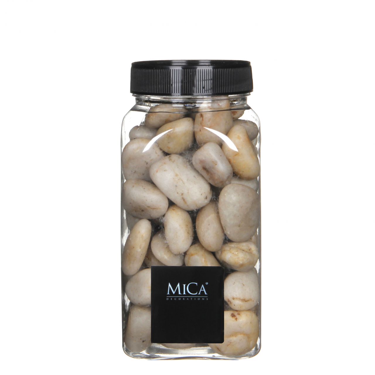 Mica Decorations Dekorative Steine beige klein 650 ml 1 kg von Mica Decorations